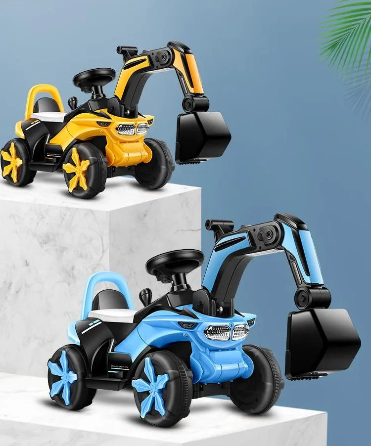 Hot Sale Ride on Car Kids Ride on Excavator Toy Baby Car