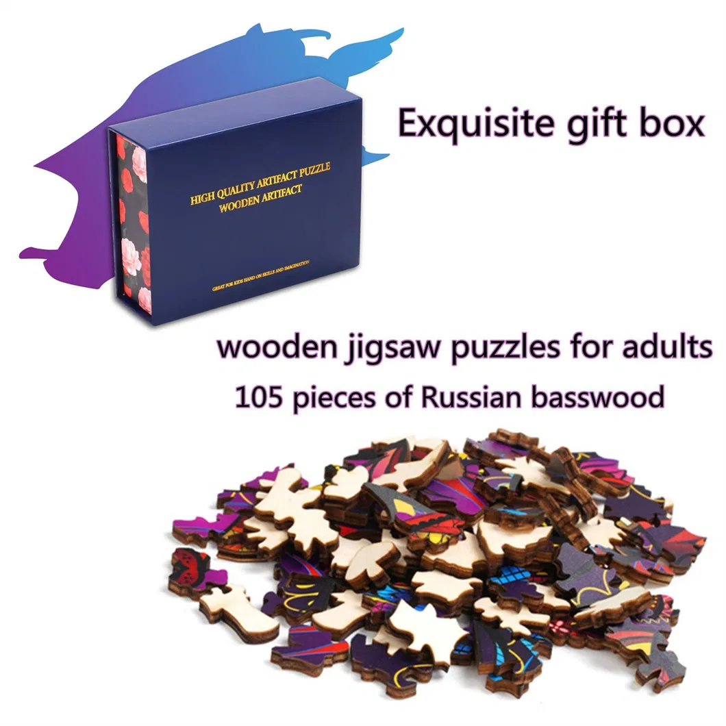 Hot Sale Toy for Children Educational Kids Wooden Animal Jigsaw Puzzle