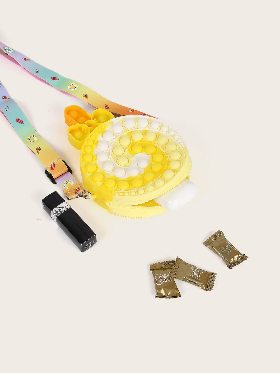 Hot Sell Products Silicone Decompression Toy Candy Yellow Toy Rodent Control Rats Pioneer Fidget Toy
