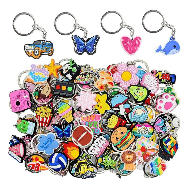 Silicone Material Keychain