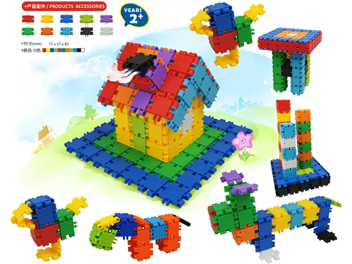 Kids Educational Plastic Toys Building Blocks