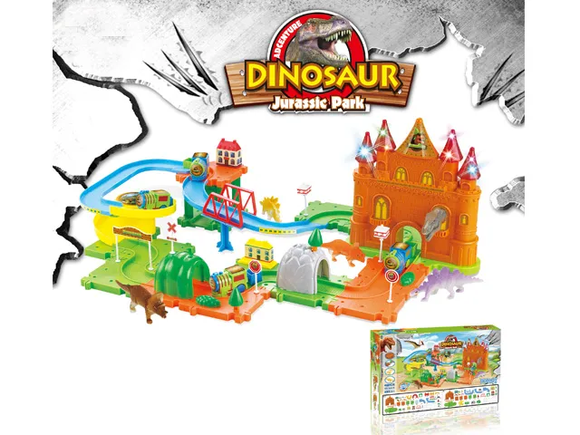 Kids Electric Toy Dream Castle B/O Toys Railway Train (H5697087)