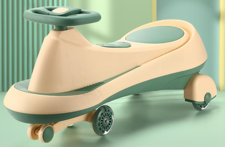 Kids Toy Twist Car Swing Car Light Wheel