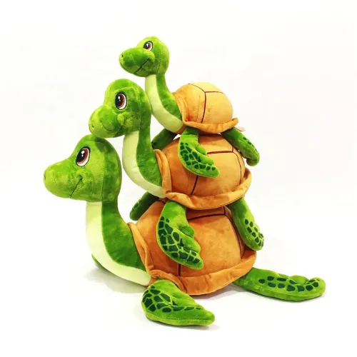 Large Size Plush Tortoise Toy Cute Soft Turtle Pillow