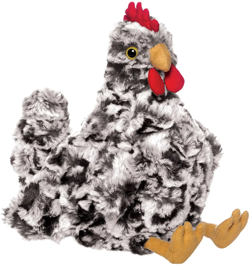 Latest Plush OEM ODM Soft Animal Plush & Stuffed Chicken Doll Animal Toys Baby Toy Mascot BSCI Sedex ISO9001