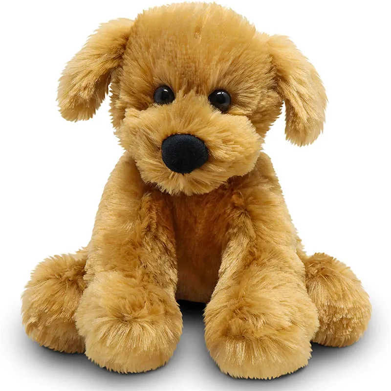 Lovely 25cm Stuffed Puppy Lab Dog Animal Golden Plush Labrador Soft Toy