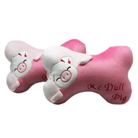 Lovely Bone Shape Toy Car Cushion Decoration