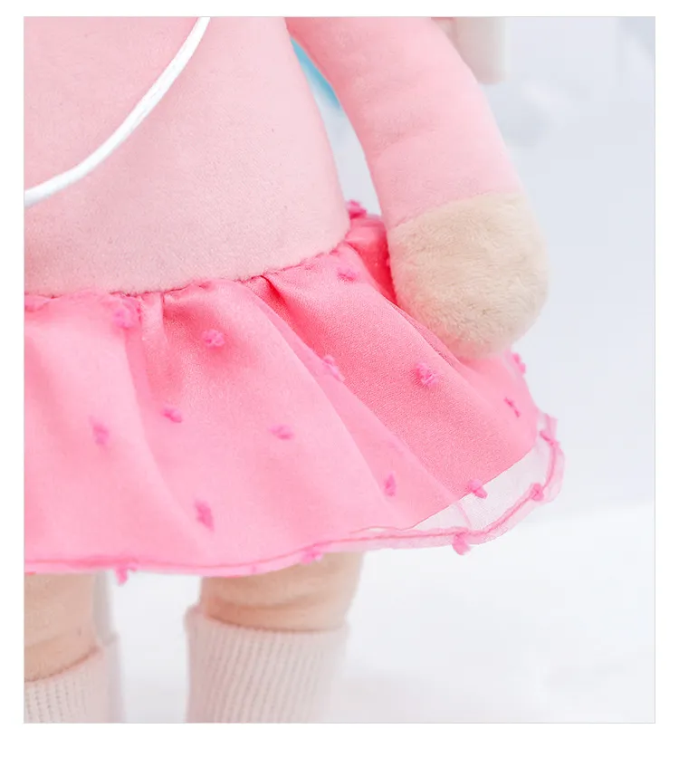 Metoo Angela Girl Doll Plush Rabbit Wholesale Bag Pendant Cartoon Plush Toy