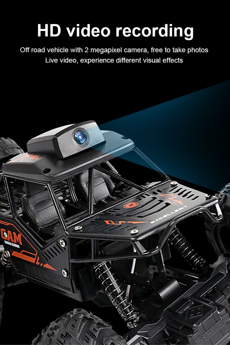 Mini SUV with HD Camera Real-Time Image Transmission Remote Control Car