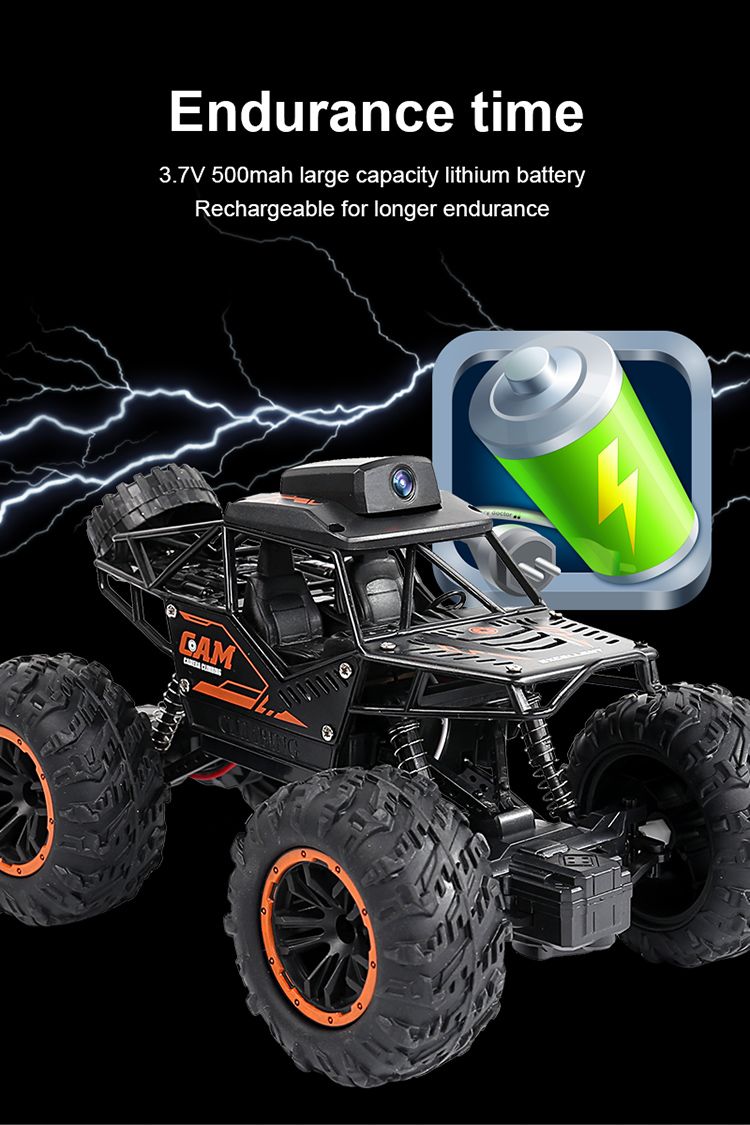 Mini SUV with HD Camera Real-Time Image Transmission Remote Control Car