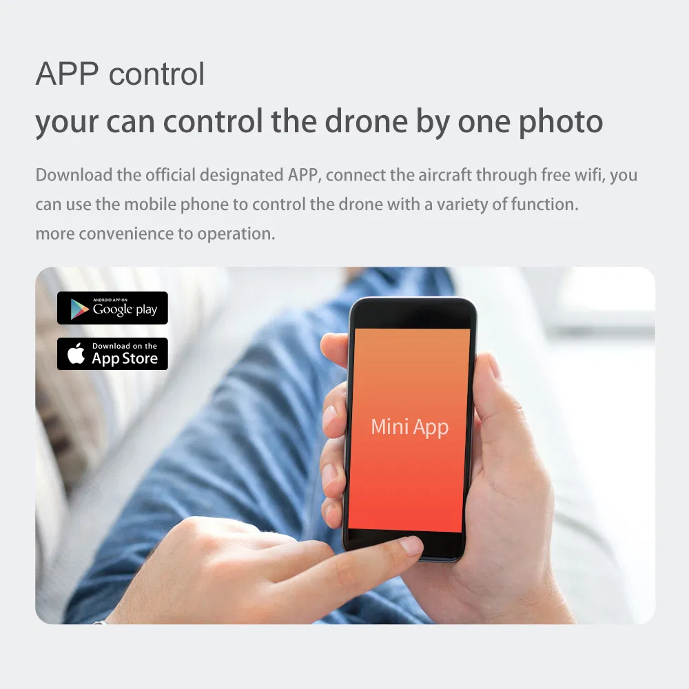 Mini WiFi Fpv with 0.3MP/5.0/4kmp HD Camera Altitude Hold Mode Foldable Quadcopter RTF RC Drone for Kids with CE (MINI-Black-4K-bag)