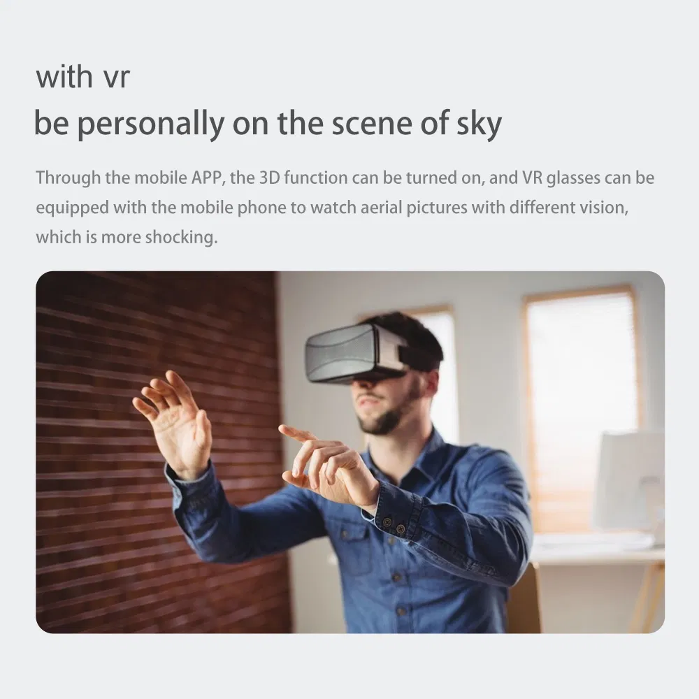 Mini WiFi Fpv with 0.3MP/5.0/4kmp HD Camera Altitude Hold Mode Foldable Quadcopter RTF RC Drone for Kids with CE (MINI-Grey-1080P-bag)