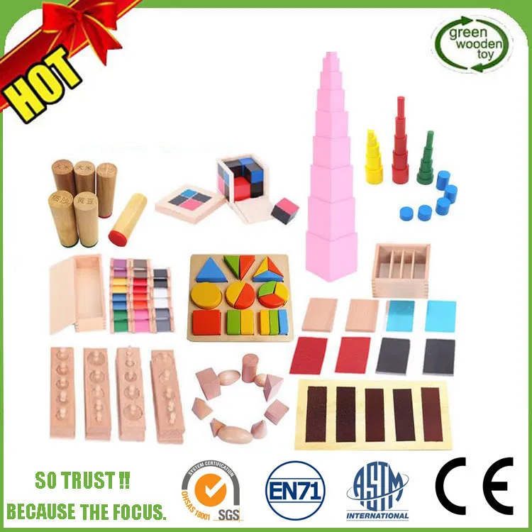 Montessori Kids Educational Toys, Montessori Children Wooden Toys