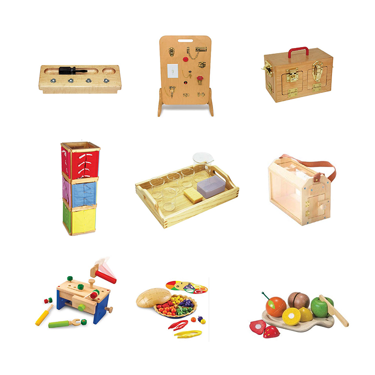 Montessori Kids Educational Toys, Montessori Children Wooden Toys