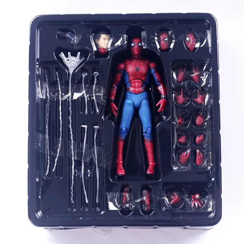 New Custom PVC Marvel Spiderman 3D Action Figure Toys