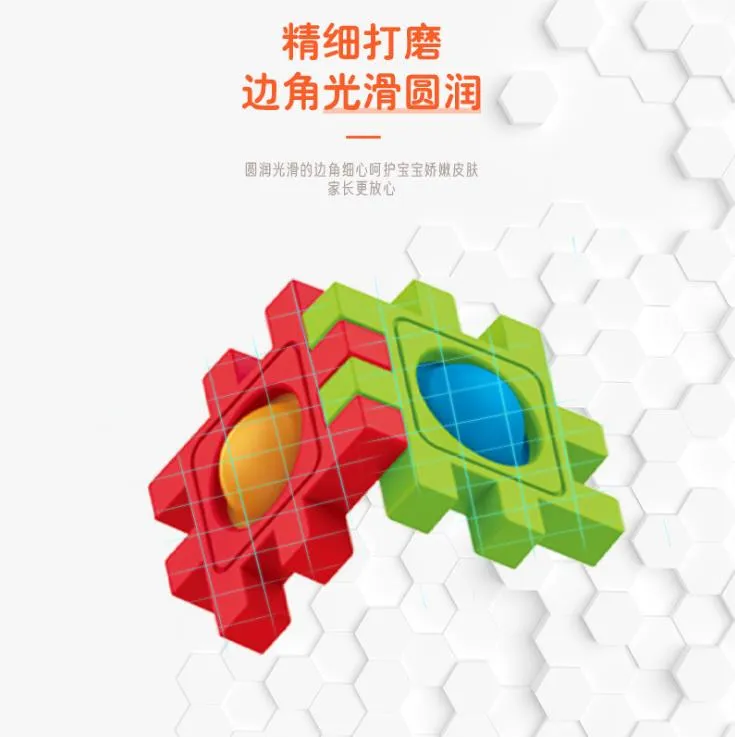 New Decompression Rodent Control Pioneer Desktop Educational Toys Constructing Inserting Building Blocks Creative 3D Puzzles Toys