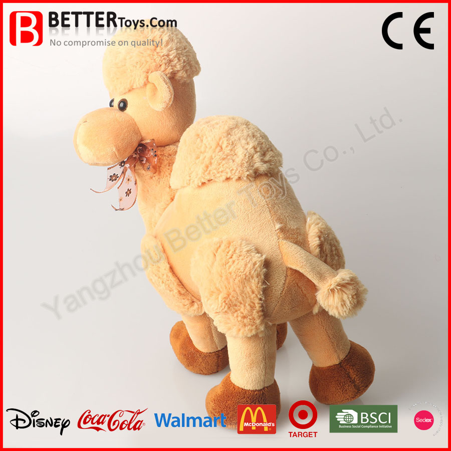 New En71 /ASTM/Azo Stuffed Animal Camel Plush Soft Toy for Kids