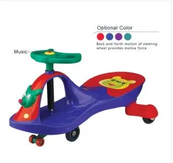 New Kids Ride on Toy Baby Swing Car with Music and Light /Children Swing Car Outdoor/Wholesale Drive Twist Car for Kids