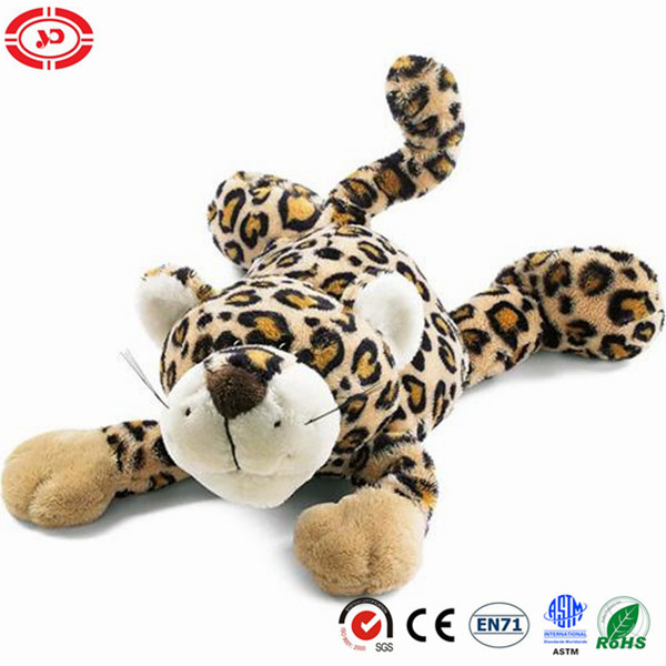 Nici Leopard Lovely Lyaing Stuffed Quality CE Plush Standard Toy