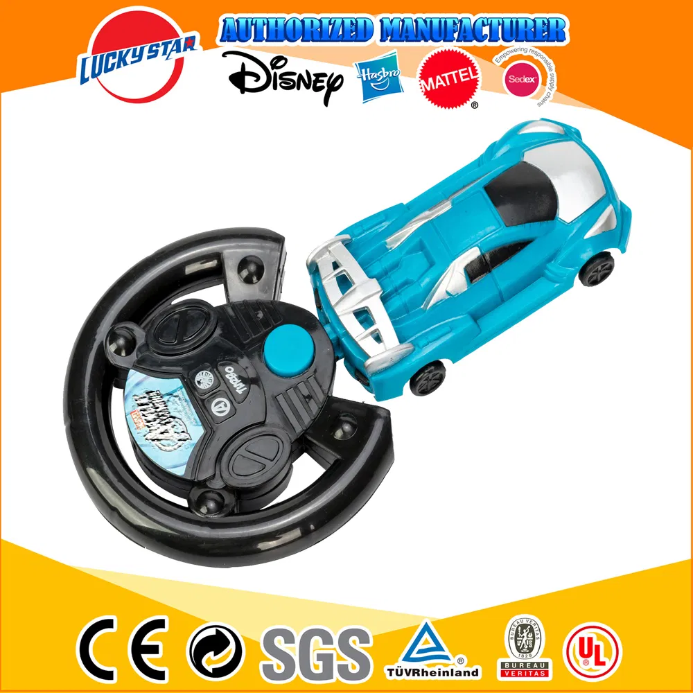 OEM Factory Custom Cheap Steering Wheel Car Launcher Plastic Kids Toy for Promotion Gift