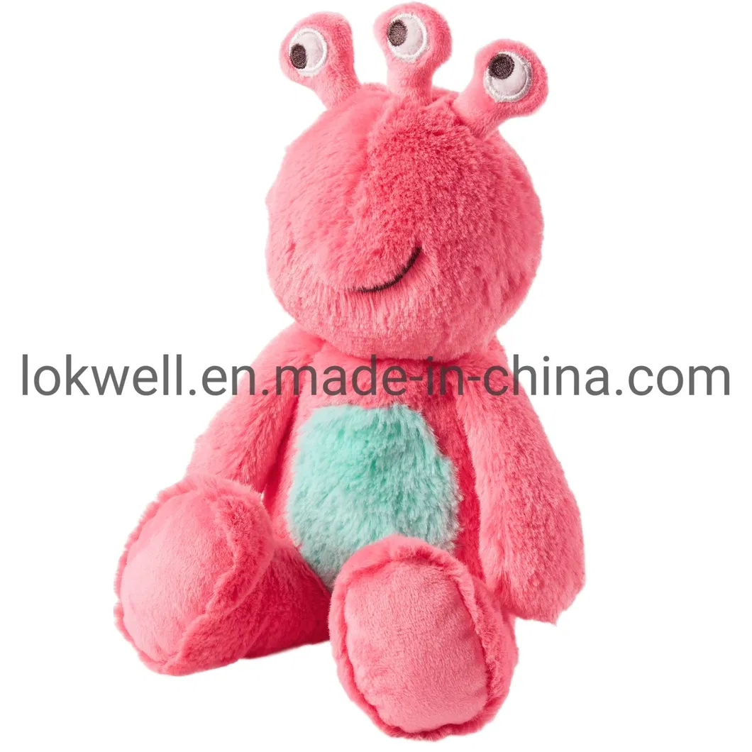 Plush Stuffed Blue Monster Cartoon Toy for Kids
