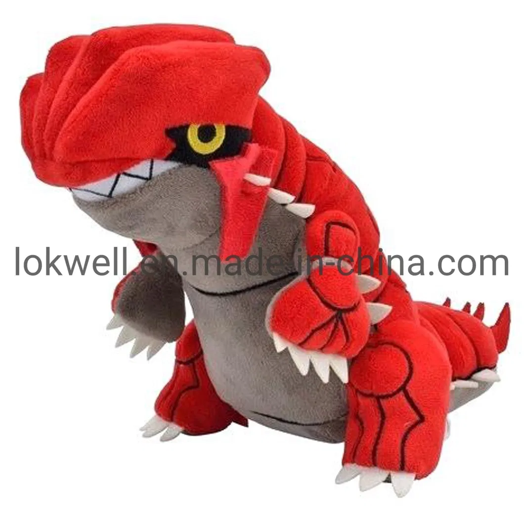 Plush Stuffed Blue Monster Cartoon Toy for Kids