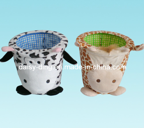 Plush/Stuffed Easter Dustbin Cover