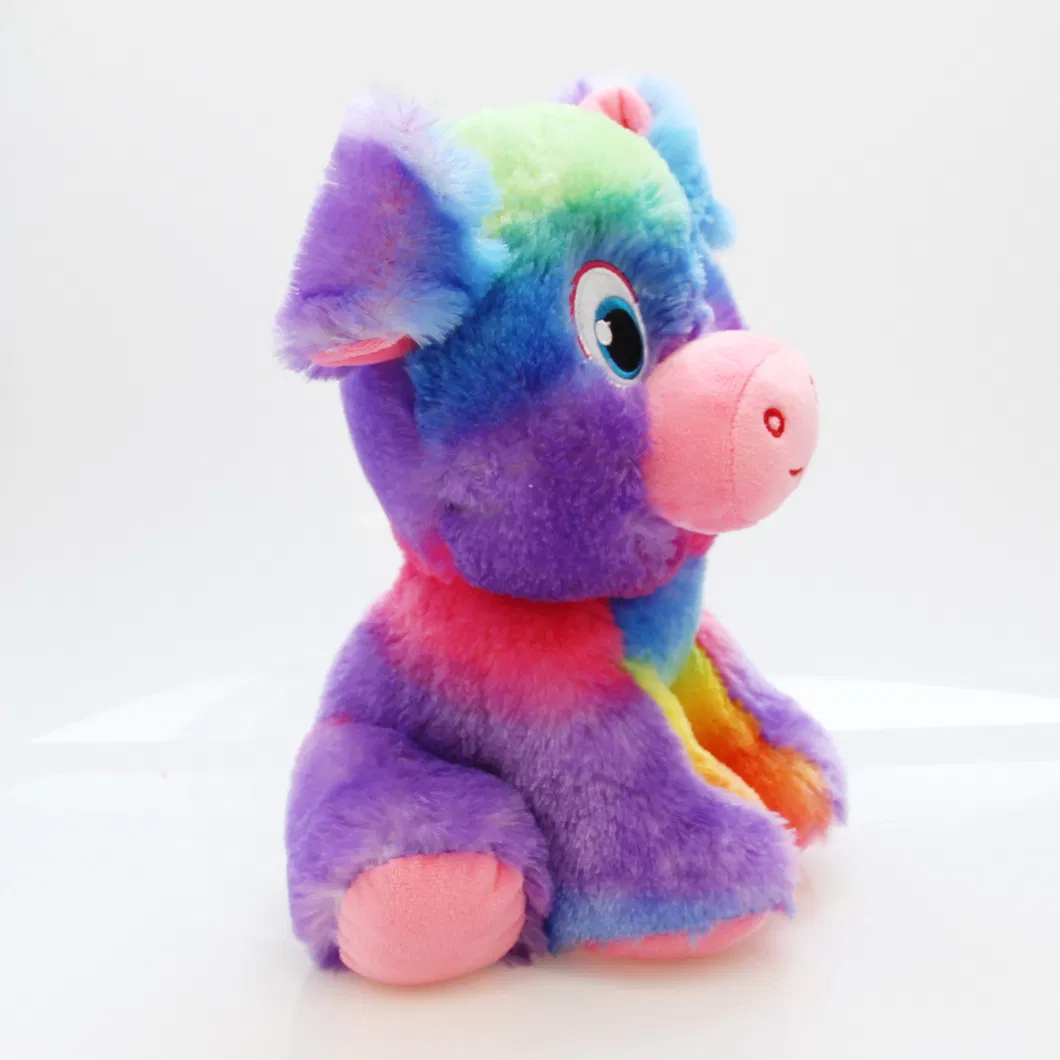 Plush Toy Colorful Pig