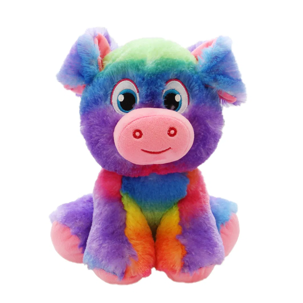 Plush Toy Colorful Pig