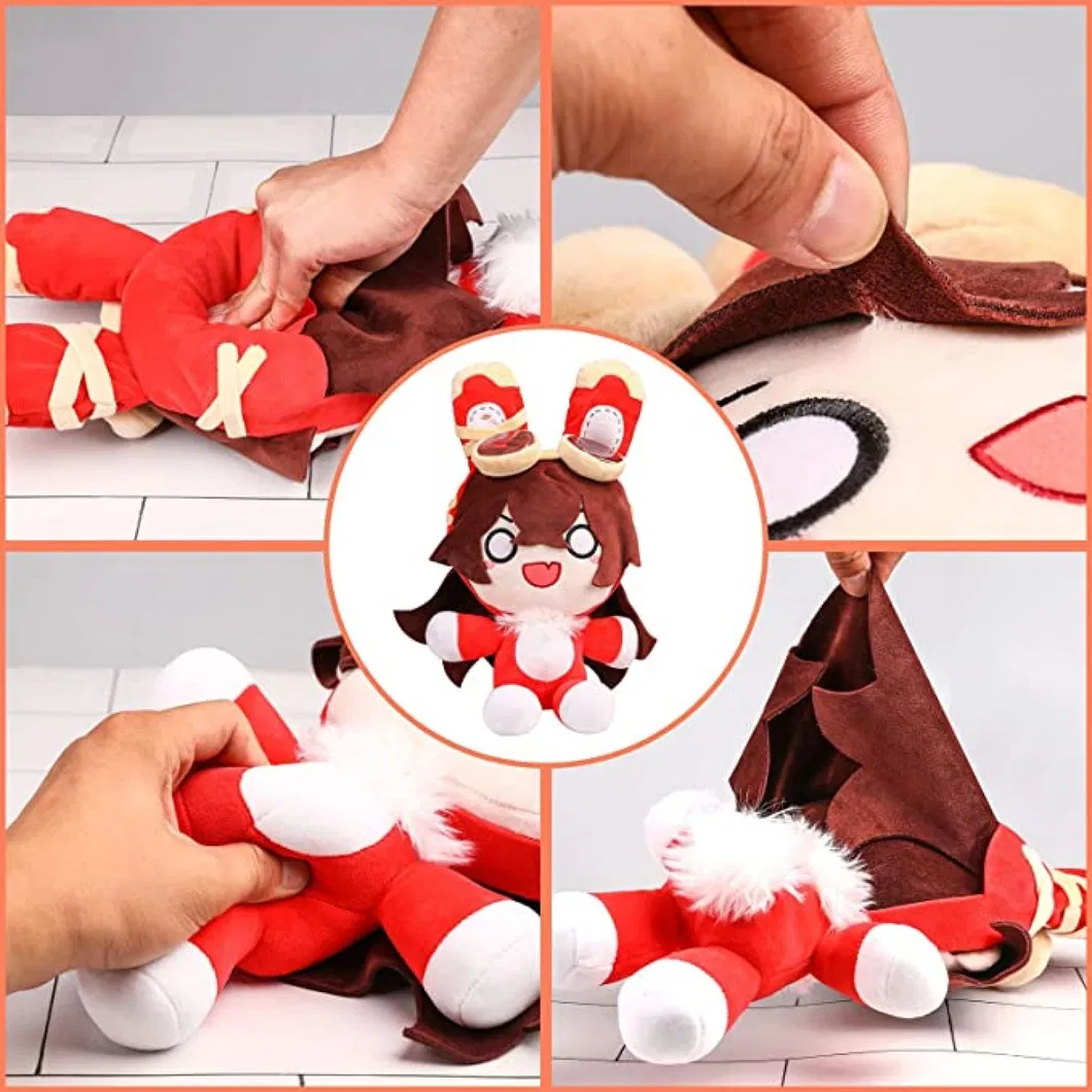 Plush Toy Doll Genshin Impact Plushie Stuffed Figure for Kids Girls Anime Fans