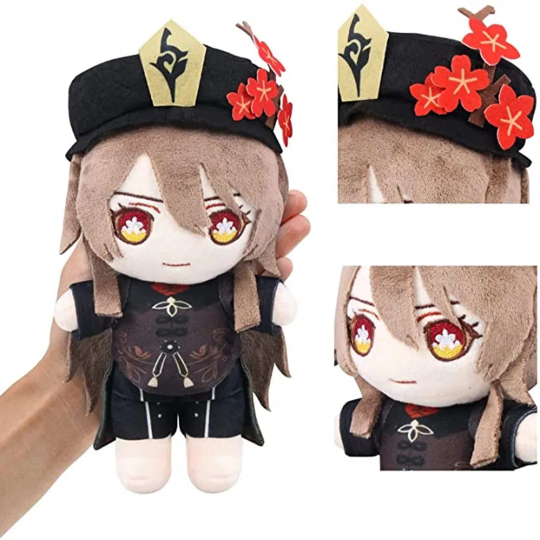 Plush Toy Doll Genshin Impact Plushie Stuffed Figure for Kids Girls Anime Fans