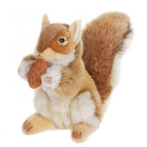 Plush Toy Soft Stuffed Light Brown Squirrel Animal Toys