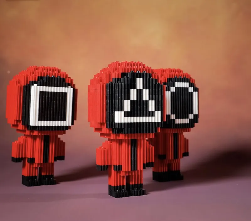 Popular Amazon Hot Sale TV Squid Game Building Block