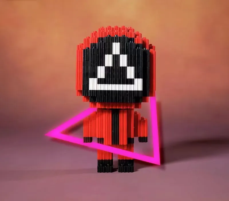 Popular Amazon Hot Sale TV Squid Game Building Block