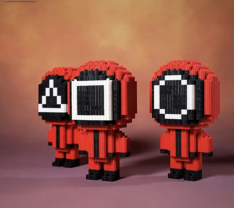 Popular Amazon Hot Sale TV Squid Game Building Block