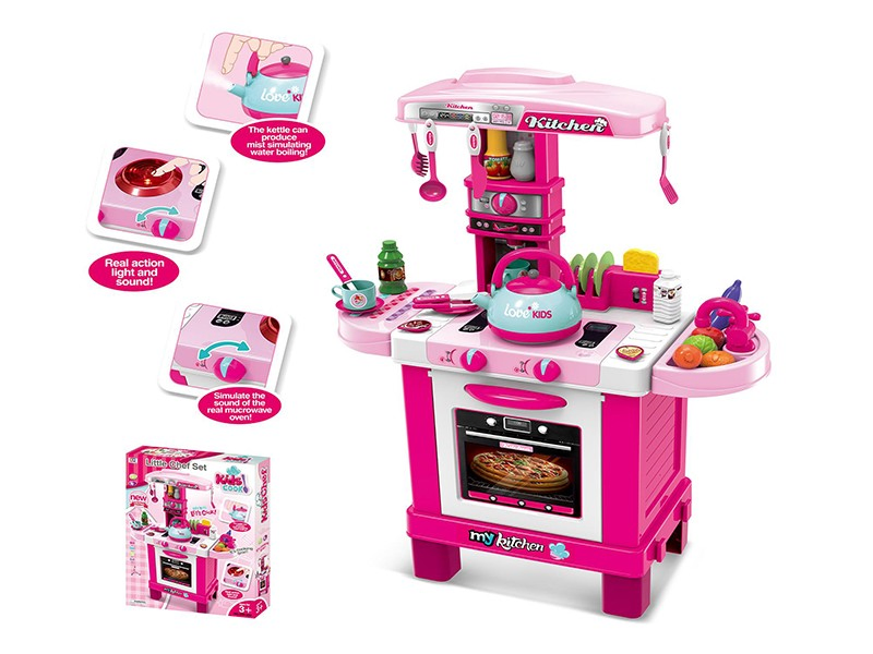 Pretend Play Toy Cooking Set Kids Kitchen Play Toy H0535586