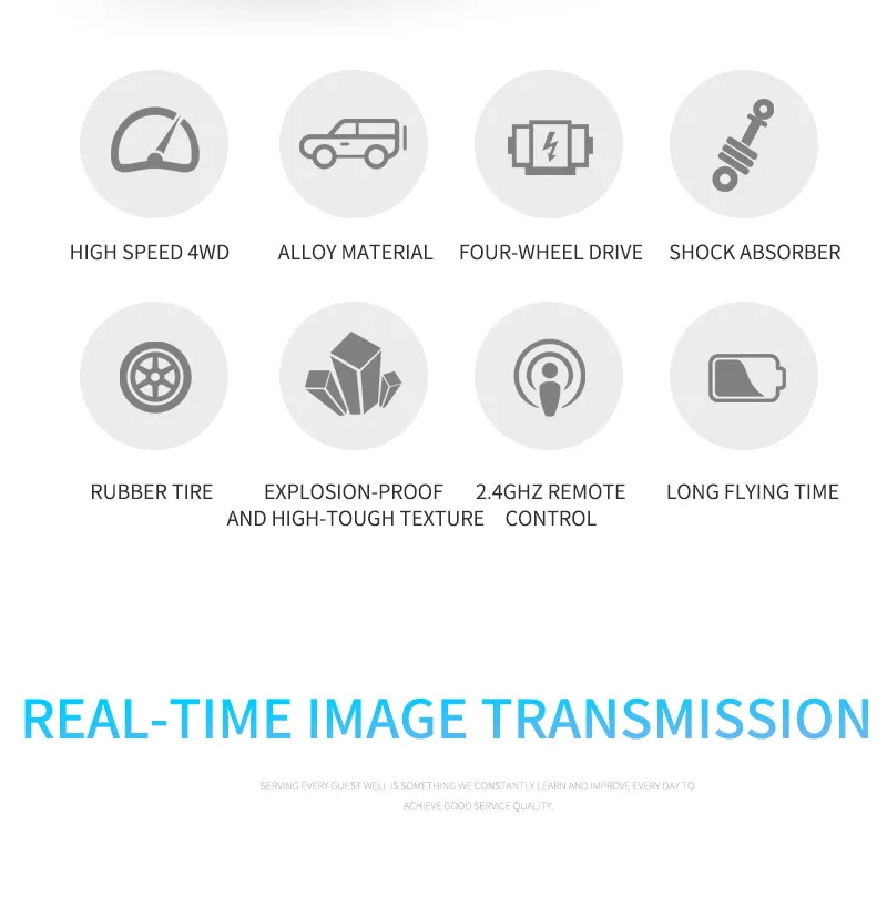 RC Car Rock off-Road Car with Camera