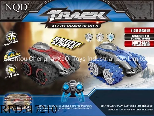 Remote Control Car Vehicle 360 Spin 1: 24 2.4GHz 4WD Dual Motors Rechargeable Electric RC Toy Car