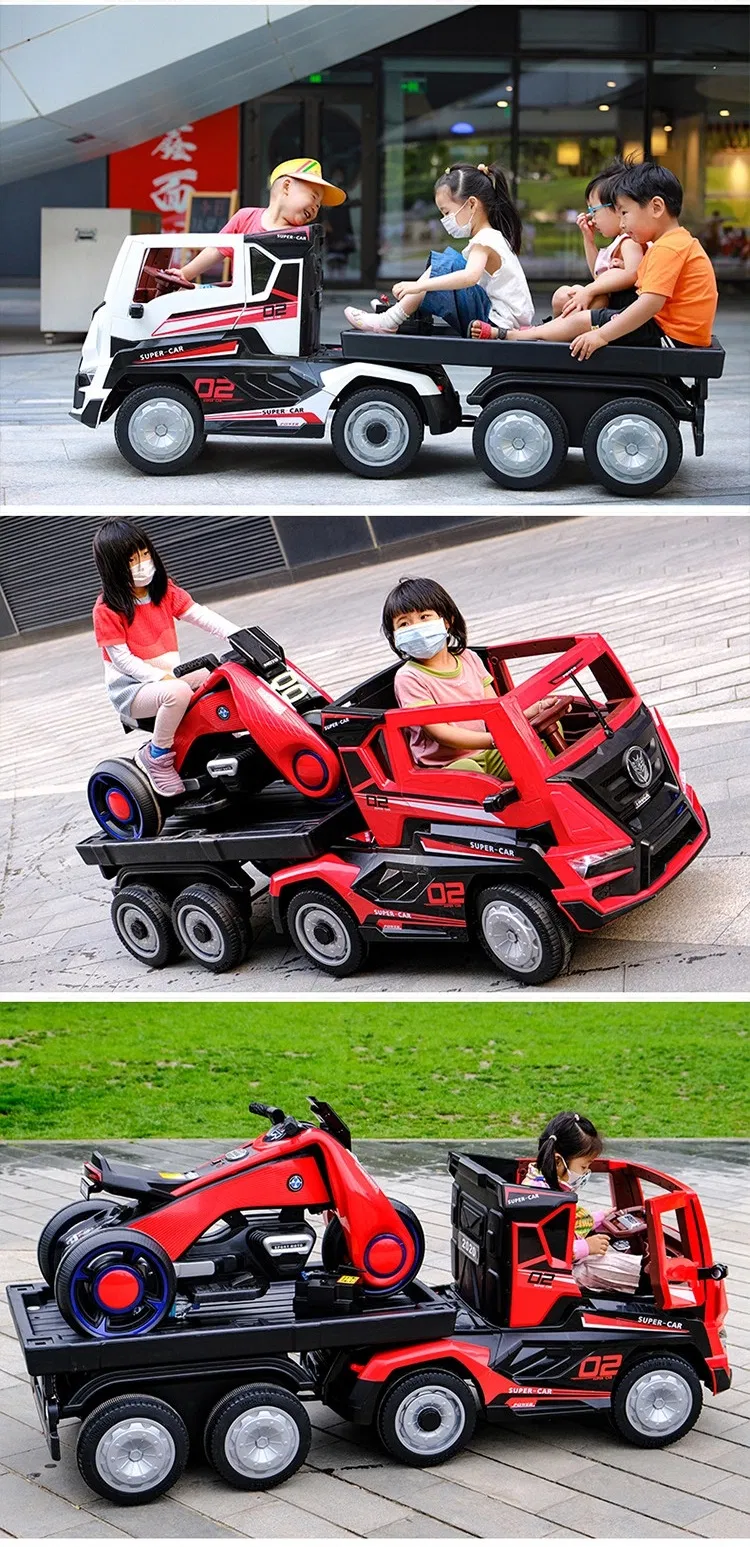 Remote Control Truck Toys Cheap Price 2020 Plastic Kids Ride on Truck Electric Ride on Car