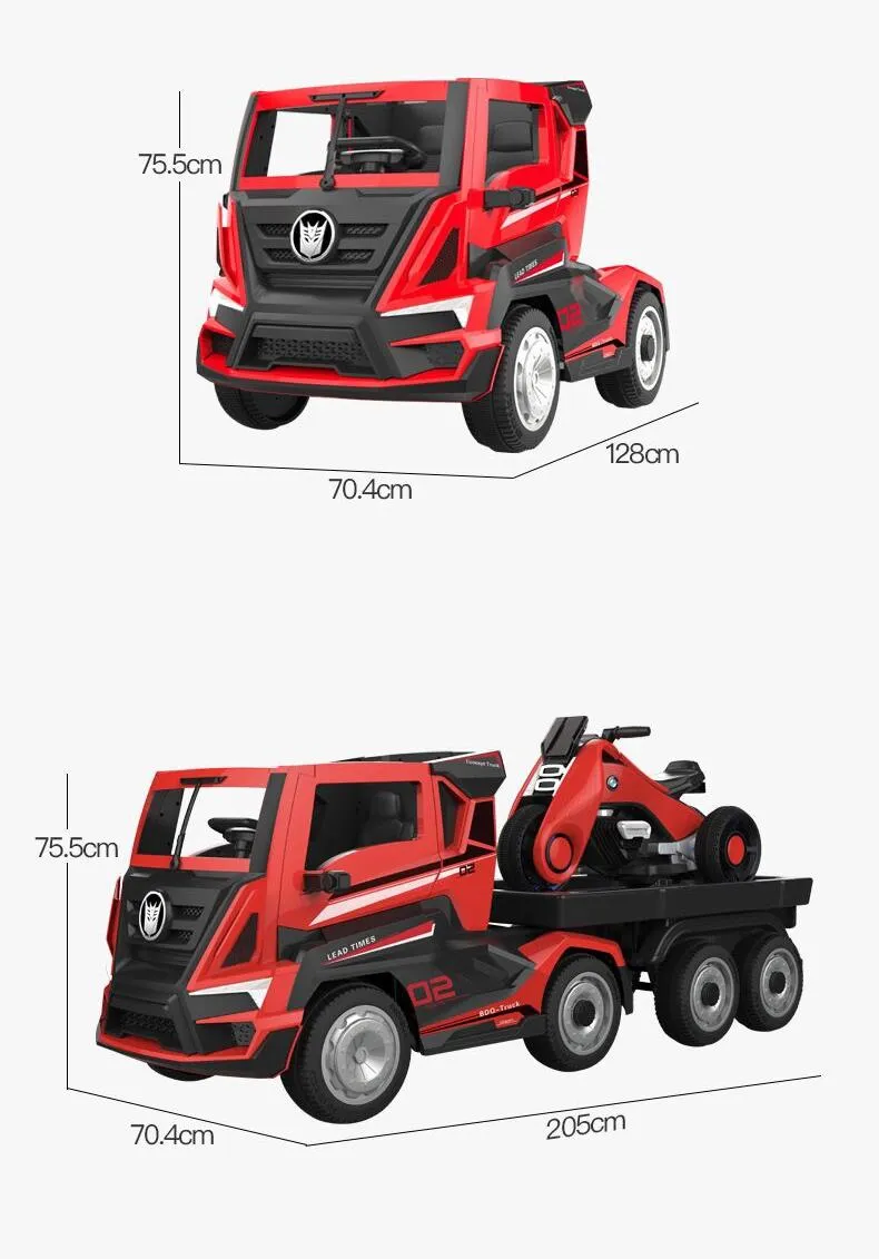 Remote Control Truck Toys Cheap Price 2020 Plastic Kids Ride on Truck Electric Ride on Car