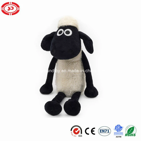 Shaun Sheep Black and White Sitting Kids Gift Soft Toy