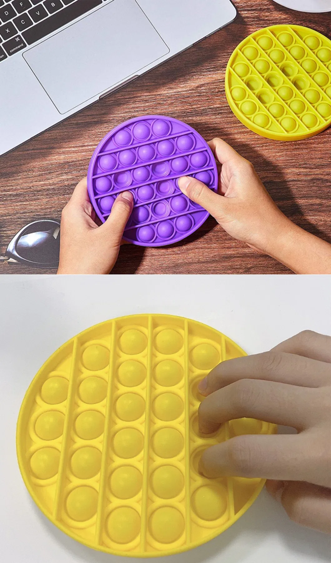 Sensory Toys Colorful Relief Stress Desktop Game Soft Squeeze Toy Logical Reasoning Training Toys for Adults Children