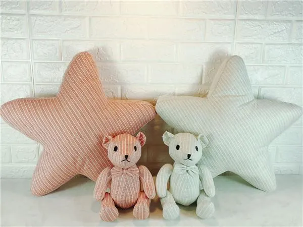 Simulation Doll Plush Toy Doll Kindergarten Gift Children Soothing Rag Doll Pillow