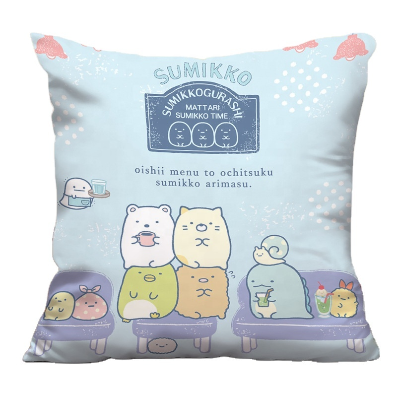 Special Pudding Snack Direct Factory Plush Lovely Brown Sloth Cactus Silk Pillow