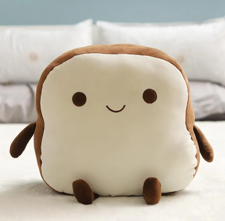 Stress Toys Squishy Squeeze Bread Simulation Toast Stuffed Plush Toy