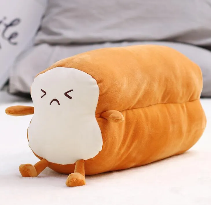 Stress Toys Squishy Squeeze Bread Simulation Toast Stuffed Plush Toy