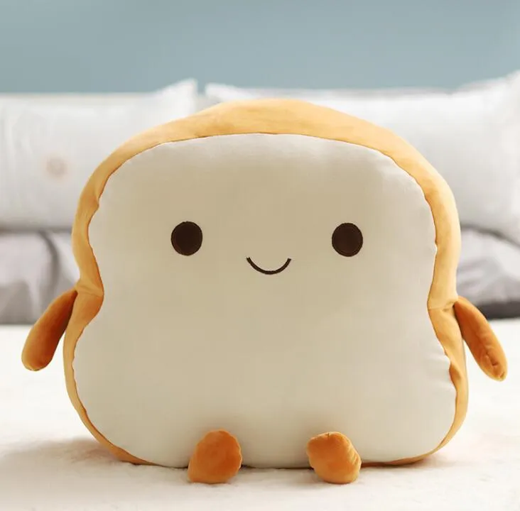 Stress Toys Squishy Squeeze Bread Simulation Toast Stuffed Plush Toy