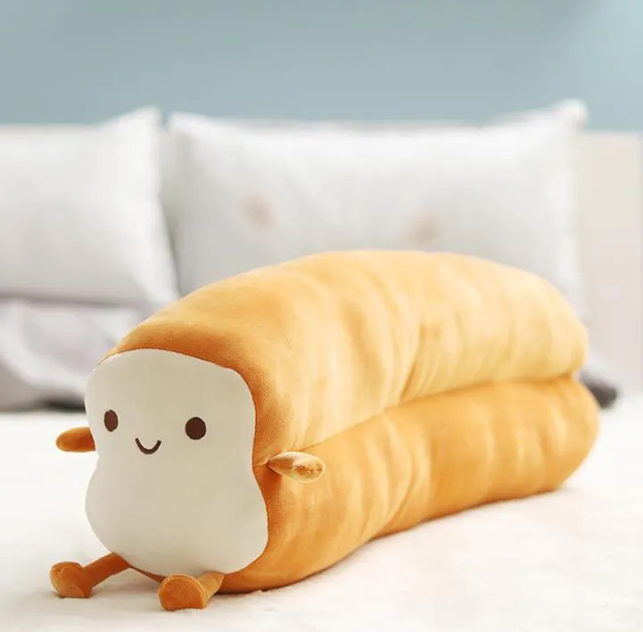Stress Toys Squishy Squeeze Bread Simulation Toast Stuffed Plush Toy