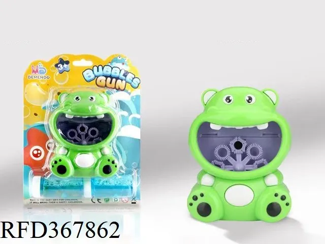 Summer Toy Bubble Blowing Toy Hand Pressing Dolphin Bubble Gun for Kids