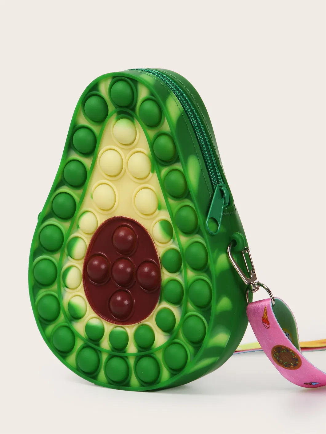 Supercute Products Silicon Decompression Toy Avocado Rodent Control Rats Pioneer Fidge Toy - Big